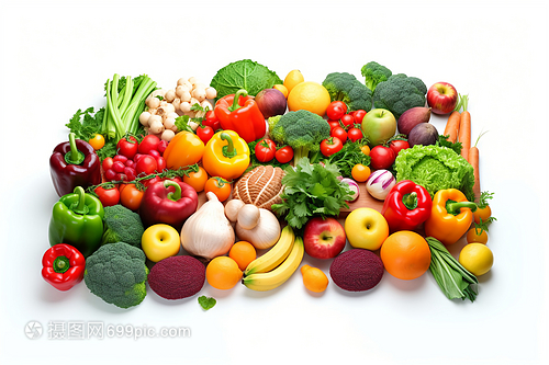 有機農產品特寫拍攝圖