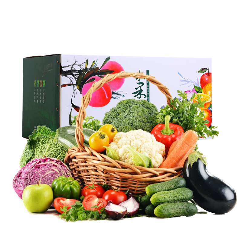 蔬菜禮盒 新鮮蔬菜組合大禮包588型時(shí)令蔬菜6000g 節(jié)日團(tuán)購送禮